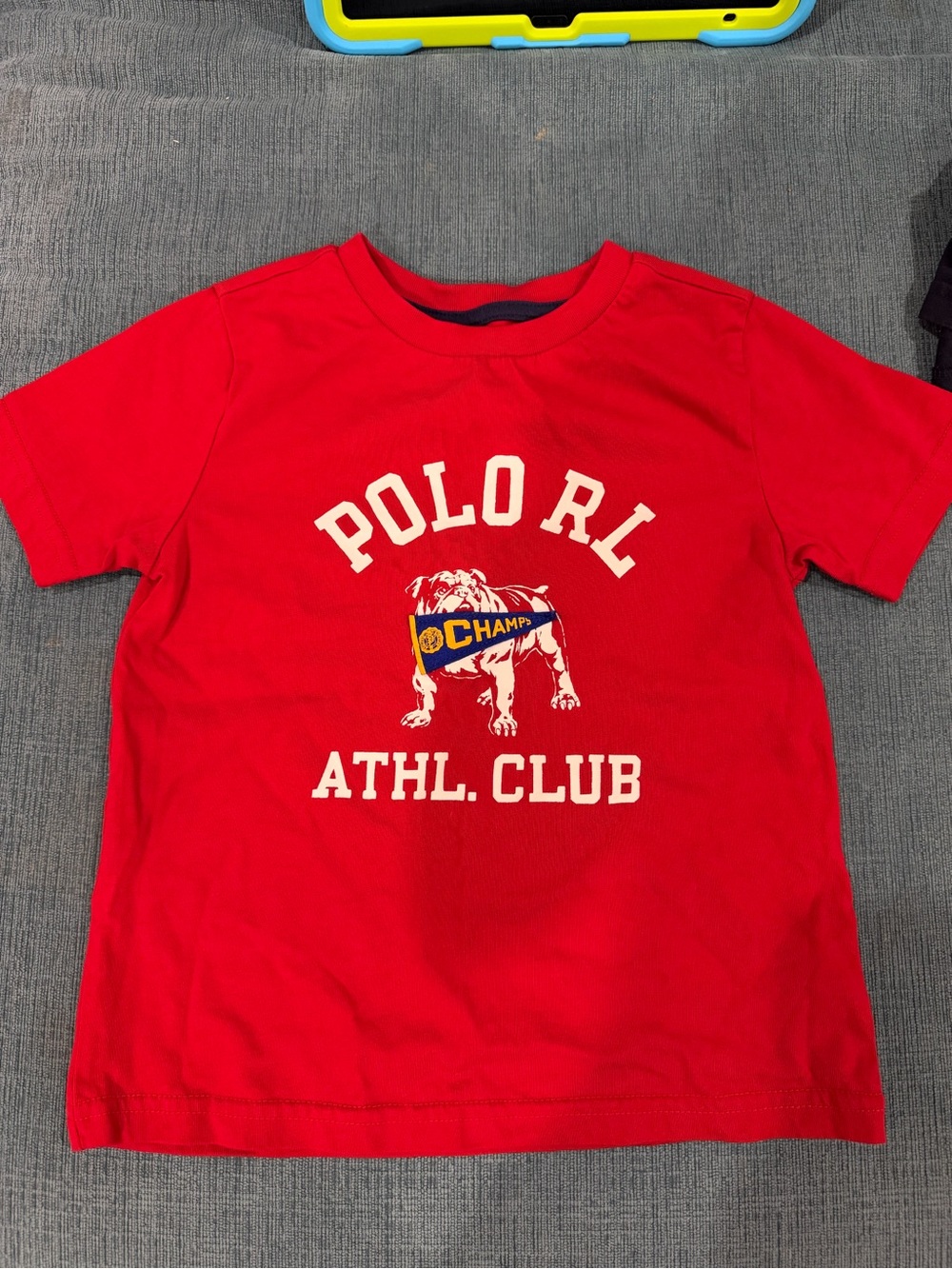 Polo by Ralph Lauren Red Athletic Club Bulldog Graphic Tee